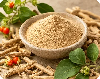 Ashwagandha root extract powder ingredient for HoneyFil