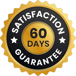 HoneyFil 60-day satisfaction guarantee badge